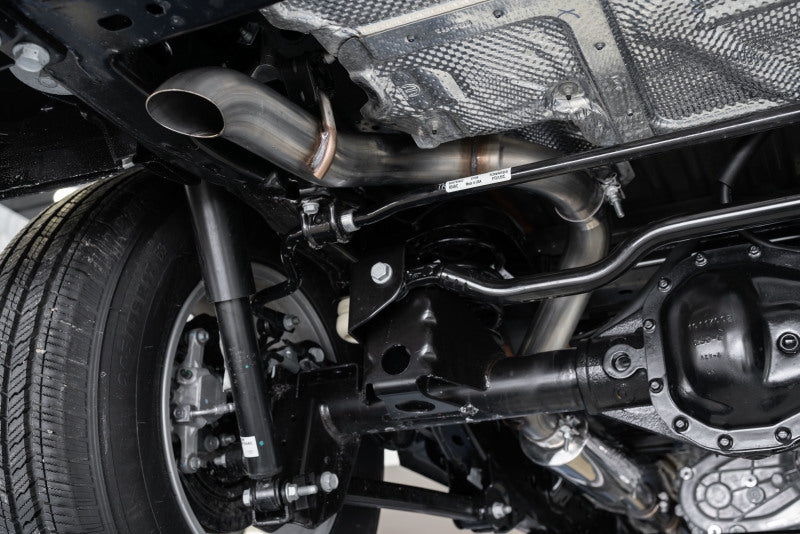 MBRP Catback MBRP 18-20 Jeep Wrangler JL 2.5in Single Rear Exit Cat Back Exhaust - T304