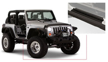 Load image into Gallery viewer, Bushwacker Body Armor &amp; Rock Rails Bushwacker 07-18 Jeep Wrangler Trail Armor Rocker Panel and Sill Plate Cover - Black