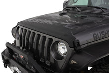 Load image into Gallery viewer, Bushwacker Body Armor &amp; Rock Rails Bushwacker 18-19 Jeep Wrangler Rubicon/Sport//Unlimited/Sport S Hood Stone Guard- Black