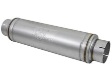 Load image into Gallery viewer, aFe Muffler aFe ATLAS Aluminized Steel Muffler 5in Center/Center 24in L x 7in Diameter - Round Body