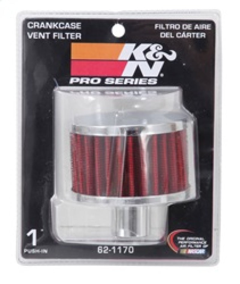 K&N Engineering Air Filters - Universal Fit K&N Filter 1in Vent  3in Diameter 2in Height