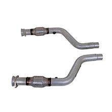 Load image into Gallery viewer, BBK X Pipes BBK 05-15 Dodge Challenger Charger Short Mid X Pipe w Catalytic Converters 2-3/4 For LT Headers