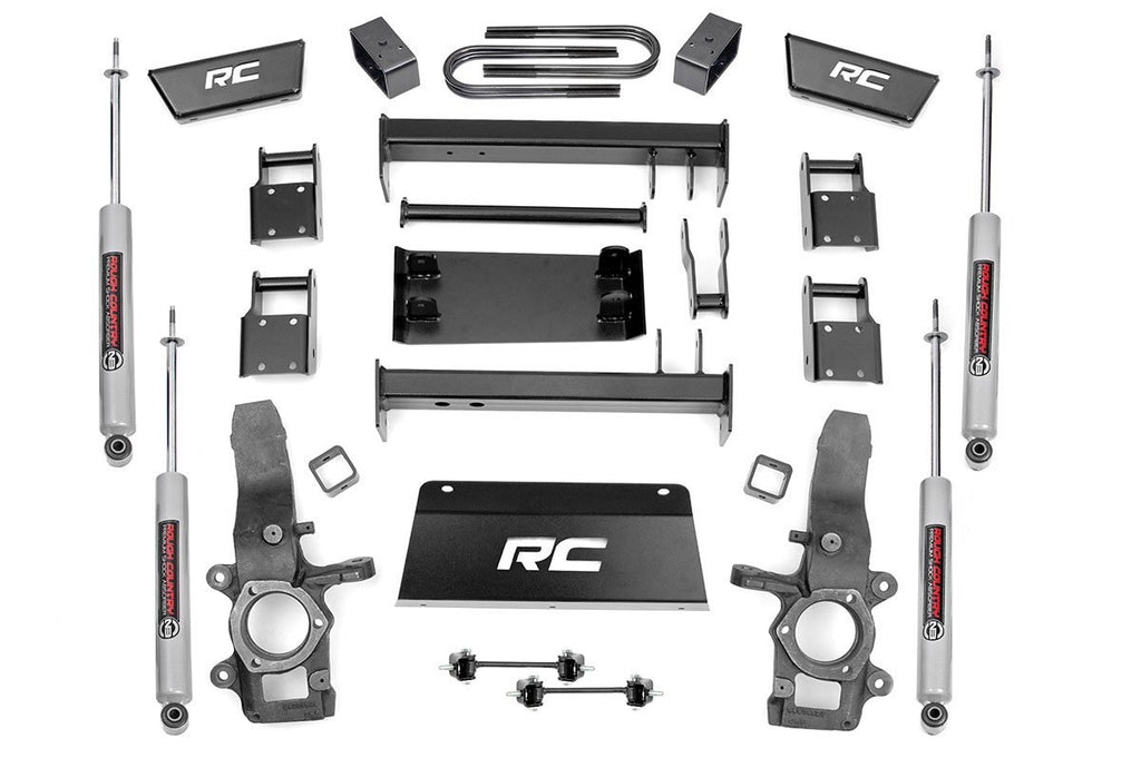 Rough Country Lift Kits 4 Inch Suspension Lift Kit 97-03 4WD Ford F-150 Rough Country - 477.20