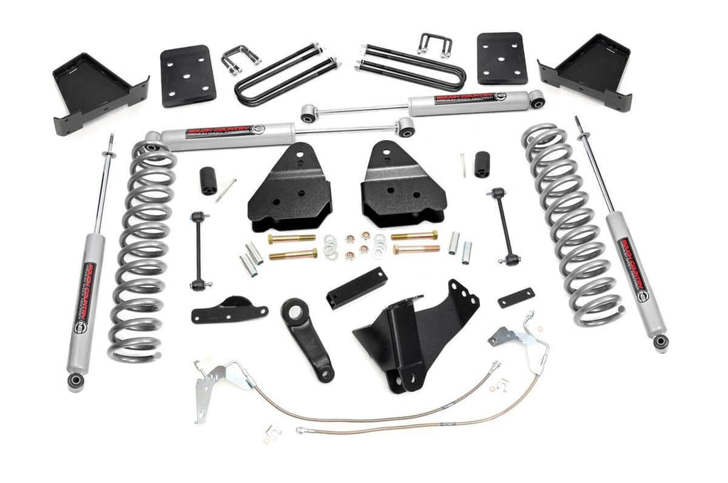 Rough Country Lift Kits 4.5 Inch Suspension Lift Kit w/N3 Shocks 08-10 F-250/350 4WD Rough Country - 478.20