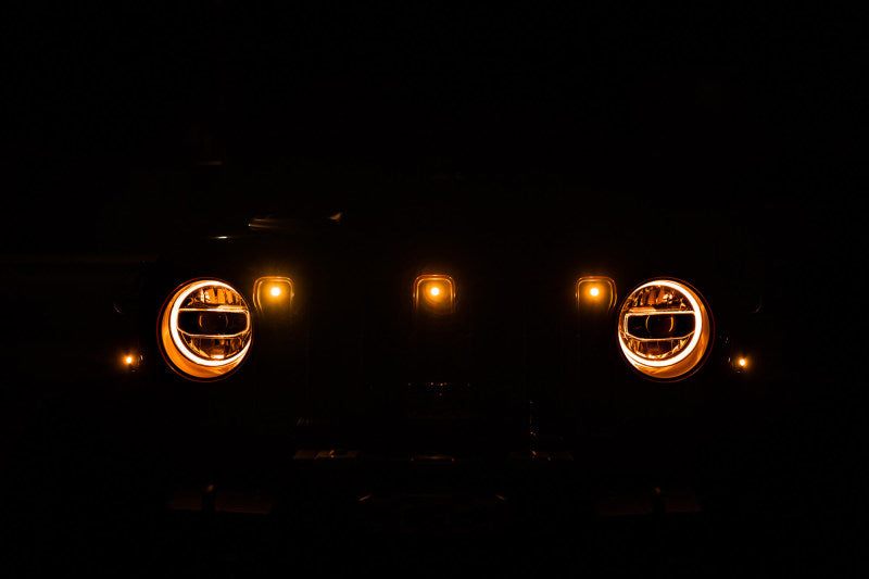 DV8 Offroad Grilles DV8 Offroad 2018+ Jeep JL Grill Amber Marker Lights