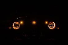 Load image into Gallery viewer, DV8 Offroad Grilles DV8 Offroad 2018+ Jeep JL Grill Amber Marker Lights