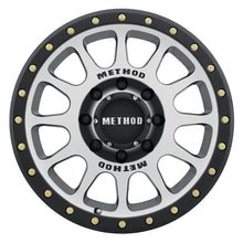 Load image into Gallery viewer, Method Wheels Wheels - Cast Method MR305 NV 17x8.5 0mm Offset 8x6.5 130.81mm CB Machined/Black Street Loc Wheel