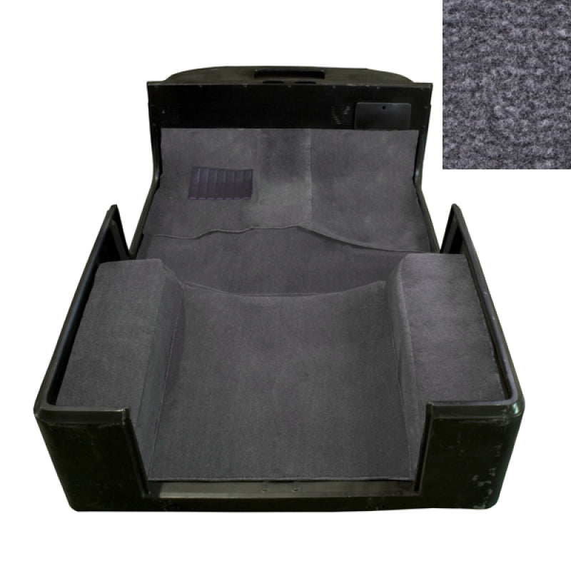 Rugged Ridge Floor Mats Carpeted Rugged Ridge Deluxe Carpet Kit Gray 97-06 Jeep Wrangler TJ