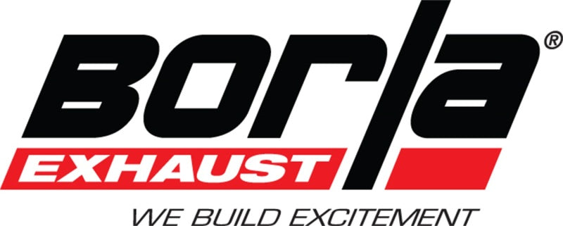 Borla Catback Borla 2019 Ford Ranger XL/XLT/Lariat 2.3L 2/4WD WB S-Type Catback Exhaust w/ Dual Blk Chrome Tips