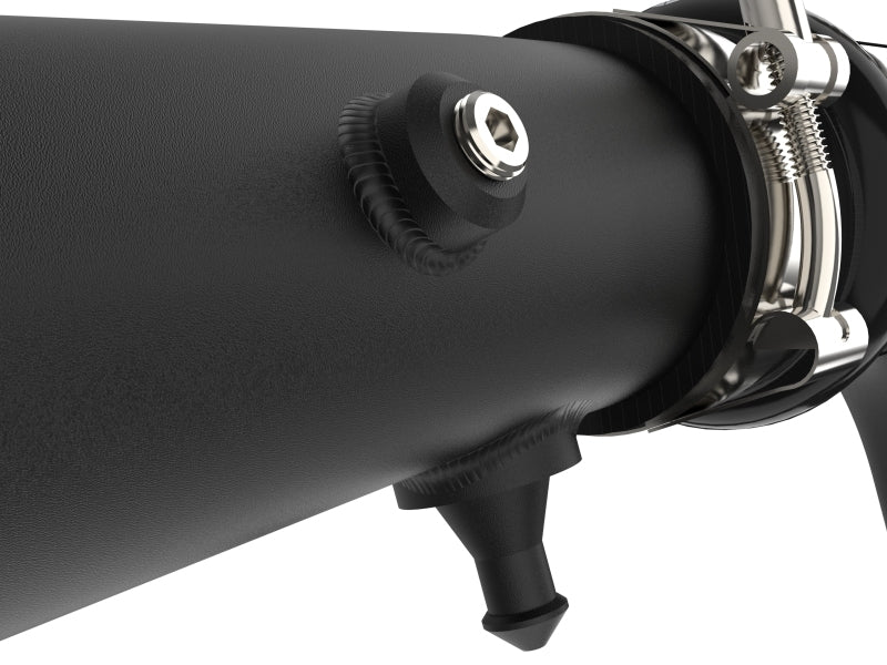 aFe Intercoolers aFe BladeRunner 21-22 Ford F-150 Ecoboost V6-3.5L(tt) Aluminum Hot and Cold Charge Pipe Kit Black