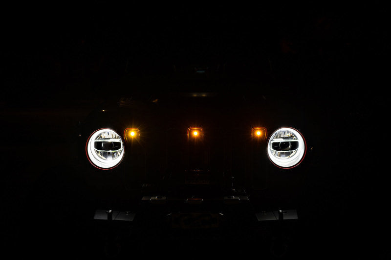 DV8 Offroad Grilles DV8 Offroad 2018+ Jeep JL Grill Amber Marker Lights
