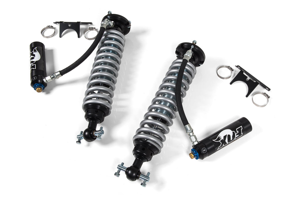 No Brand Available Shocks & Coilovers FOX 2.5 Coil-Over Shocks w/ DSC Reservoir Adjuster | 4 Inch Lift | Factory Series | Chevy Silverado and GMC Sierra 1500 (07-18)