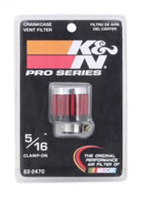 Load image into Gallery viewer, K&amp;N Engineering Air Filters - Universal Fit K&amp;N .315/.431 Flange 1 3/8 inch OD 1.5 inch H Clamp On Crankcase Vent Filter