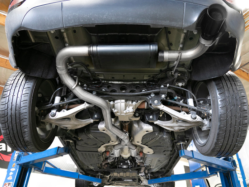 aFe Catback aFe Large Bore HD 3in 304 SS Cat-Back Exhaust w/ Black Tips 14-19 Jeep Grand Cherokee (WK2) V6-3.6L