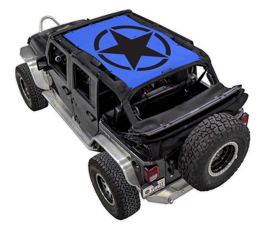 SPIDERWEBSHADE Product Blue JK-4D Oscar Mike Solid