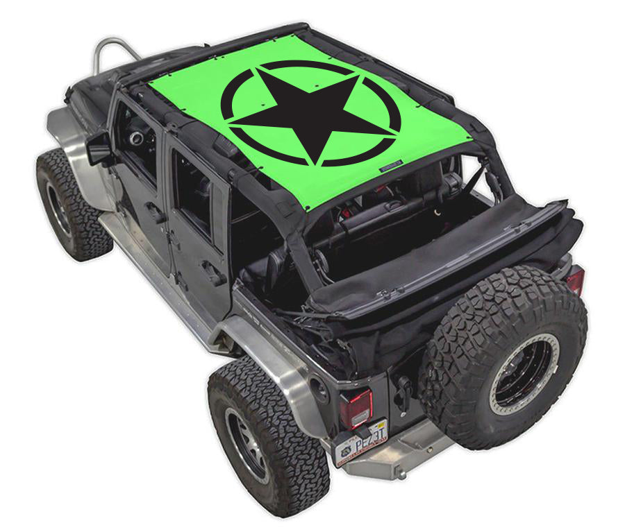 SPIDERWEBSHADE Product Green JK-4D Oscar Mike Solid