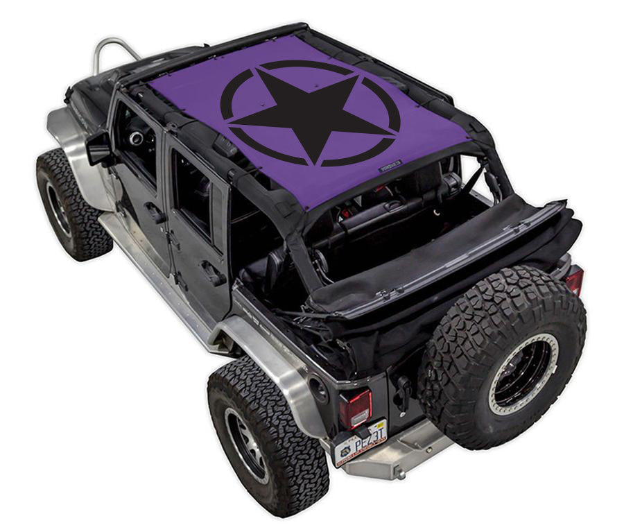 SPIDERWEBSHADE Product Purple JK-4D Oscar Mike Solid