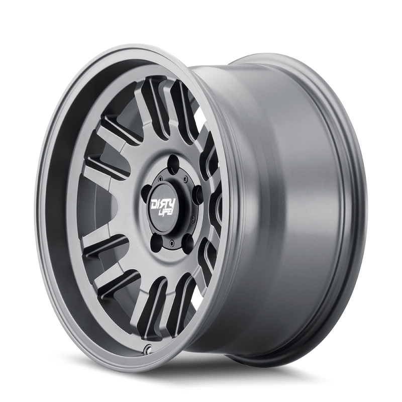 Dirty Life Wheels - Cast Dirty Life 9310 Canyon 17x9 / 5x127 BP / -12mm Offset / 71.5mm Hub Satin Graphite Wheel