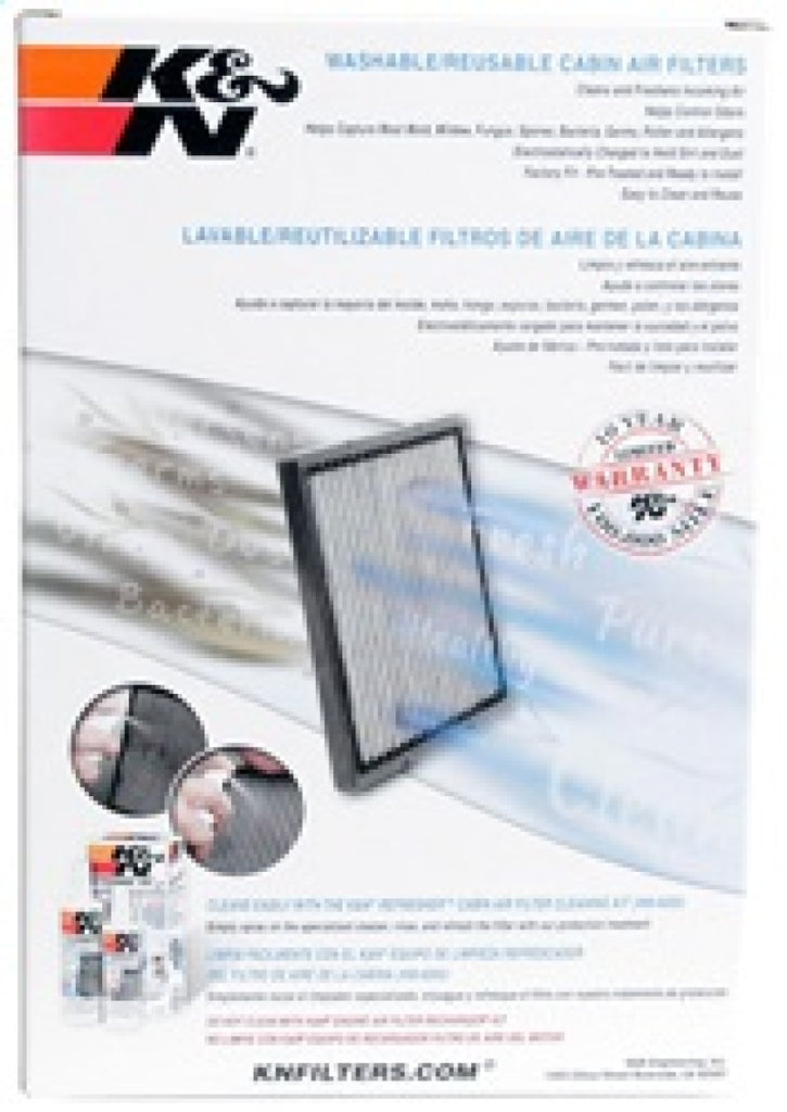 K&N Engineering Cabin Air Filters K&N 18 Ford Taurus 3.5L Cabin Air Filter