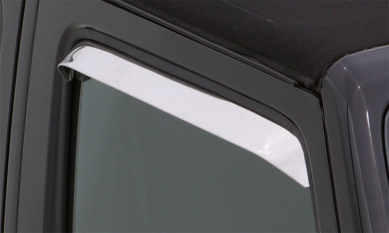 AVS Wind Deflectors AVS 95-97 Paccar/Kenworth K100 Ventshade Window Deflectors 2pc - Stainless