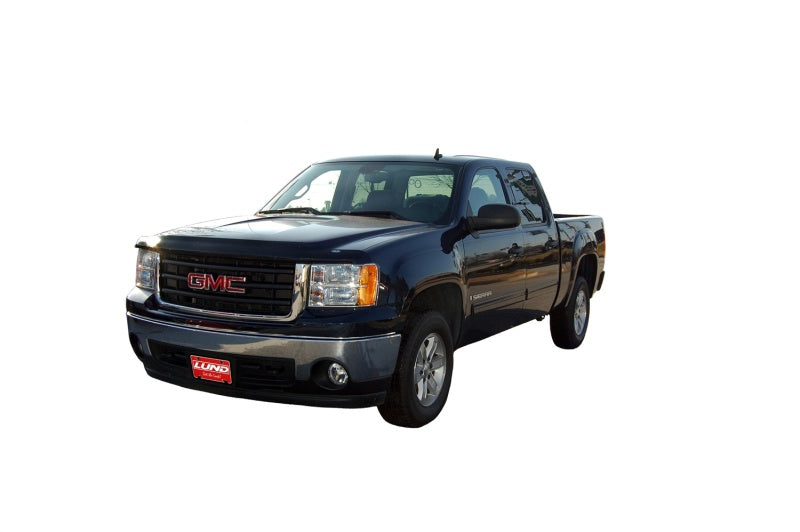 AVS Stone/Bug Deflectors AVS 07-13 GMC Sierra 1500 High Profile Bugflector II Hood Shield - Smoke