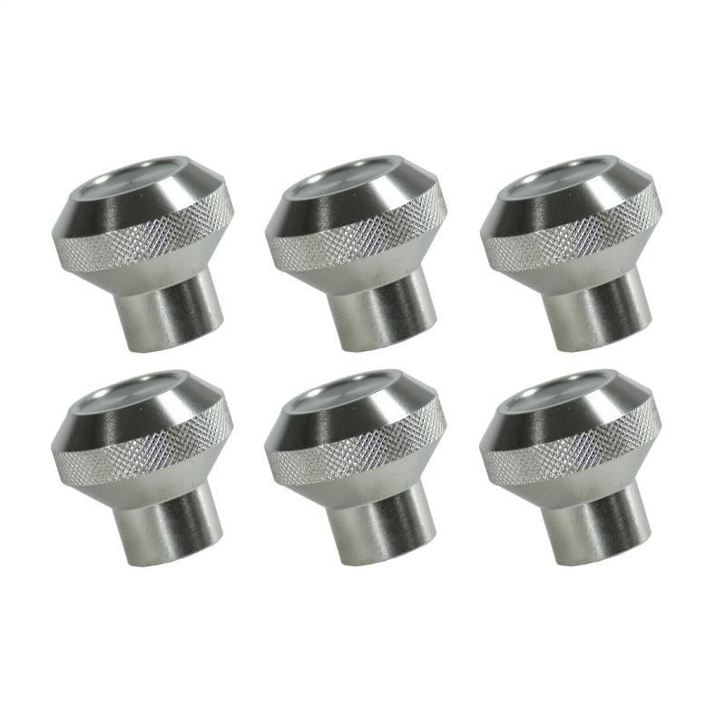 Rugged Ridge Dash & Interior Trim Rugged Ridge Billet Alum Dash Knob Set Alum 76-86 Jeep CJ