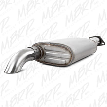 Load image into Gallery viewer, MBRP Catback MBRP 00-06 Jeep Wrangler (TJ) Inline-4 2.5L Inline-6 4.0L Cat Back Single Off-Road Turn Down T409 Ex