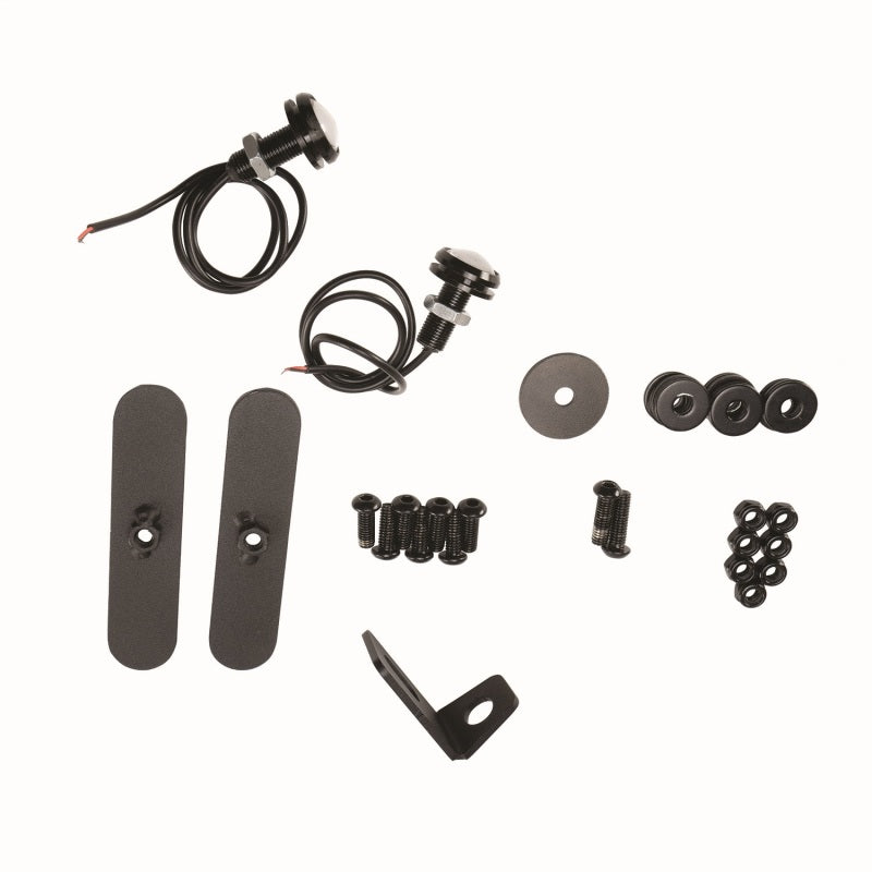 Rugged Ridge Fenders Rugged Ridge HD Steel Tube Fenders Full Set Black 18-19 JL