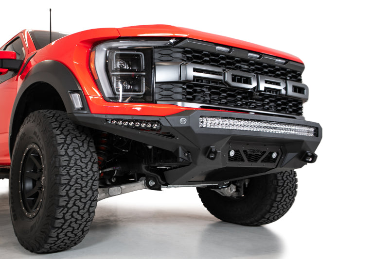 Addictive Desert Designs Bumpers - Steel Addictive Desert Designs 2021+ Ford Raptor Stealth Fighter Front Bumper