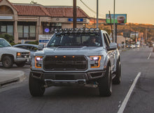 Load image into Gallery viewer, KC HiLiTES Light Bars &amp; Cubes KC HiLiTES 17-18 Ford Raptor 57in. Pro6 Gravity LED 9-Light 180w Combo Beam Overhead Light Bar Sys