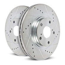 Load image into Gallery viewer, PowerStop Brake Rotors - Slot &amp; Drilled Power Stop 05-10 Chrysler 300 Rear Evolution Drilled &amp; Slotted Rotors - Pair