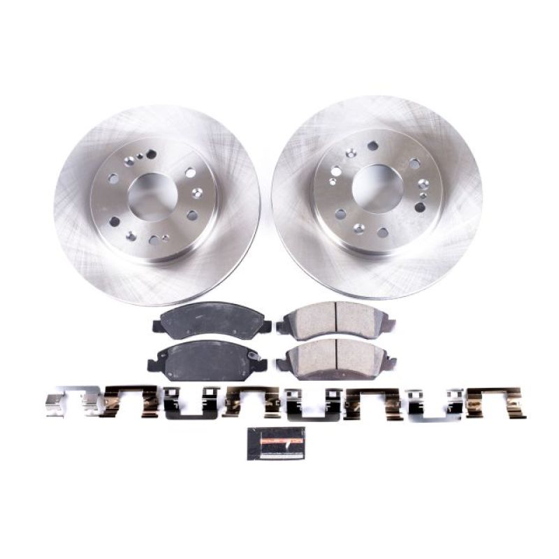 PowerStop Brake Kits - OE Power Stop 08-19 Cadillac Escalade Front Autospecialty Brake Kit
