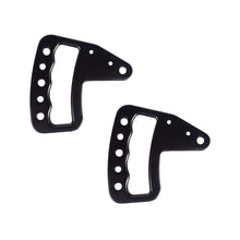 Load image into Gallery viewer, Rugged Ridge Dash &amp; Interior Trim Rugged Ridge Aluminum Grab Handles Front Pair Black 07-18 Jeep Wrangler JK/JKU