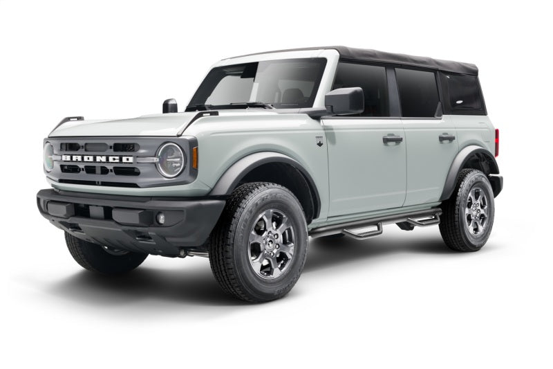 N-Fab Side Steps N-Fab Nerf Step 2021 Ford Bronco (4 Door) - Tex. Black - SRW - 3in