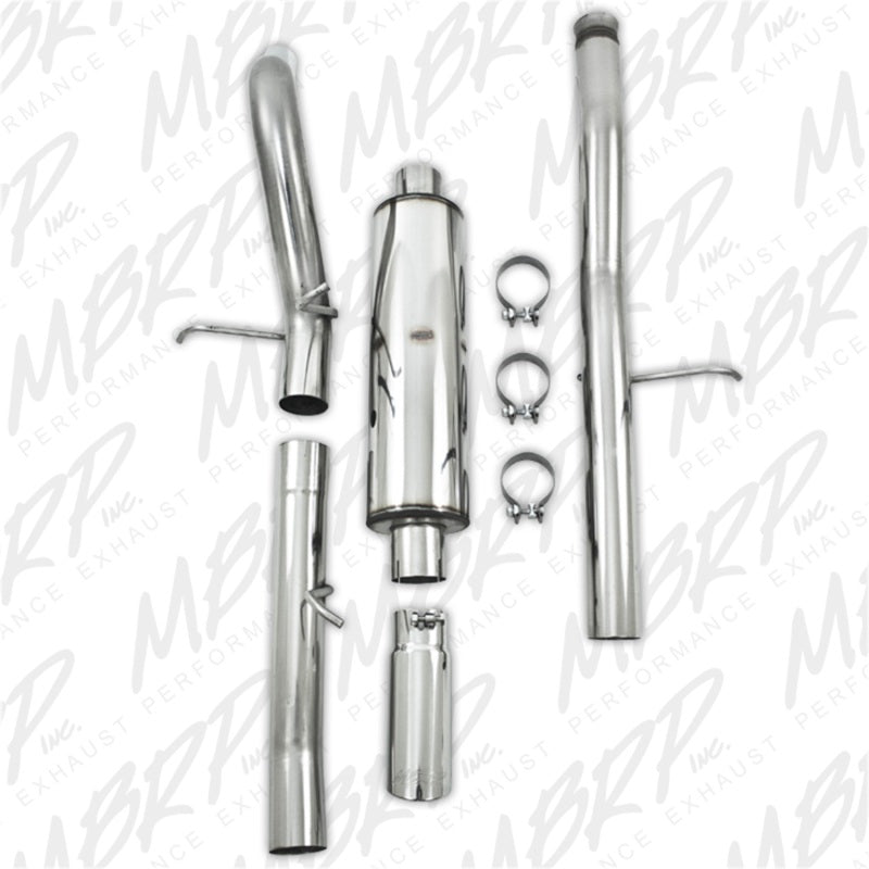 MBRP Catback MBRP 2009 Chev/GMC Yukon XL/Avalanche 5.3/6.0 L Cat Back Single Side