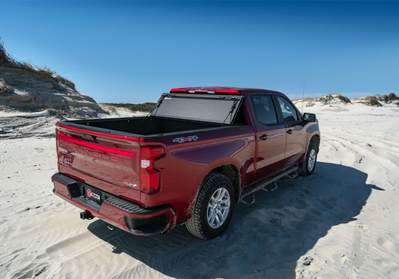BAK Tonneau Covers - Hard Fold BAK 19-20 Chevy Silverado (New Body Style) 5ft 8in Bed BAKFlip MX4 Matte Finish