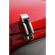 Load image into Gallery viewer, Rugged Ridge Brackets Rugged Ridge 07-18 Jeep Wrangler Stainless Steel Hood Catch Set