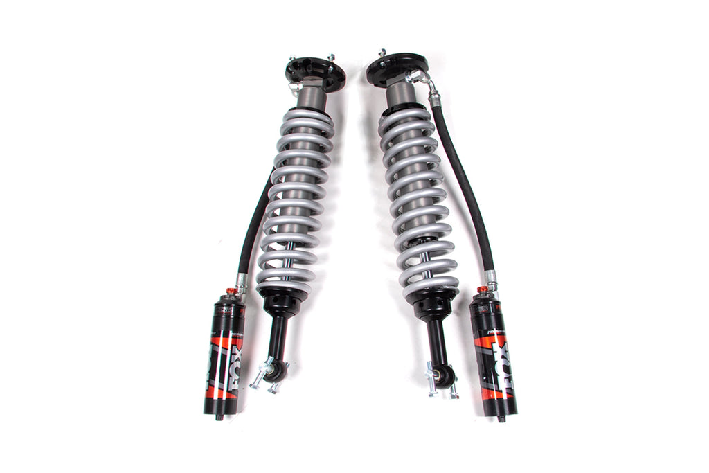 No Brand Available Shocks & Coilovers FOX 2.5 Coil-Over Shocks w/ DSC Reservoir Adjuster | 4 Inch Lift | Factory Series | Ford F150 (14-22)