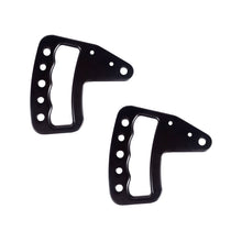 Load image into Gallery viewer, Rugged Ridge Dash &amp; Interior Trim Rugged Ridge Aluminum Grab Handles Front Pair Black 07-18 Jeep Wrangler JK/JKU