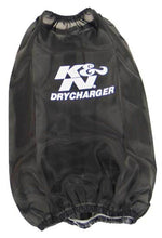 Load image into Gallery viewer, K&amp;N Engineering Pre-Filters K&amp;N Drycharger Black Air Filter Wrap - Round Tapered