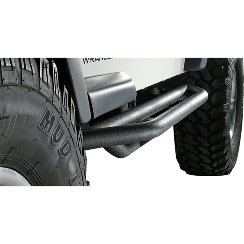 Rugged Ridge Body Armor & Rock Rails Rugged Ridge RRC Side Armor Guards 87-06 Jeep Wrangler