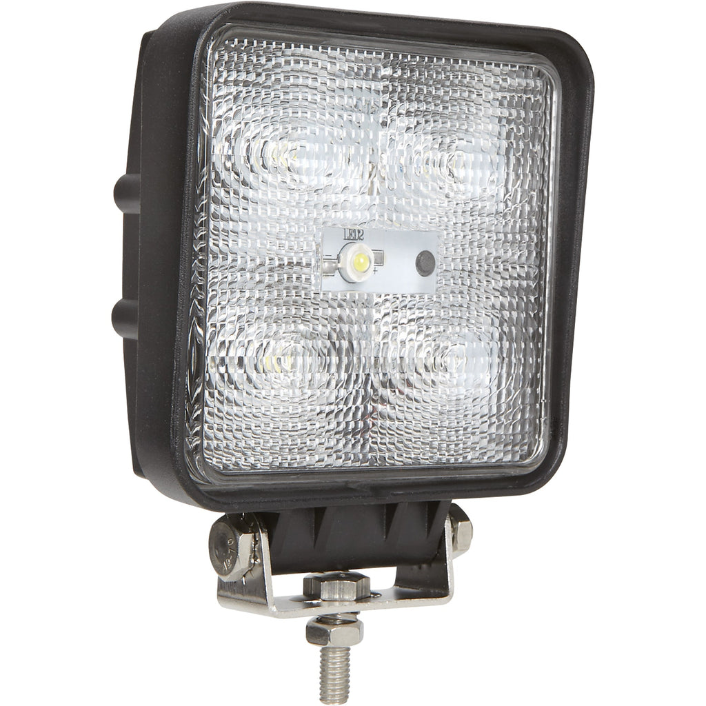 Quake LED Work Light 4 Inch Work Light 15 Watt Spot Fracture Series - QFR138