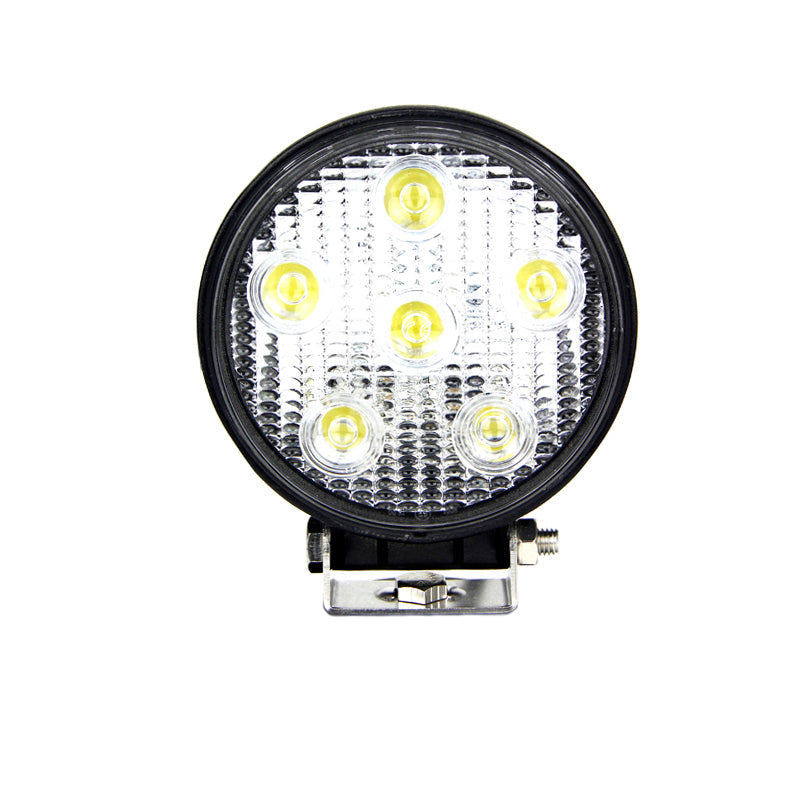 Quake LED Work Light 4 Inch Work Light 18 Watt Flood Fracture Series - QFR136