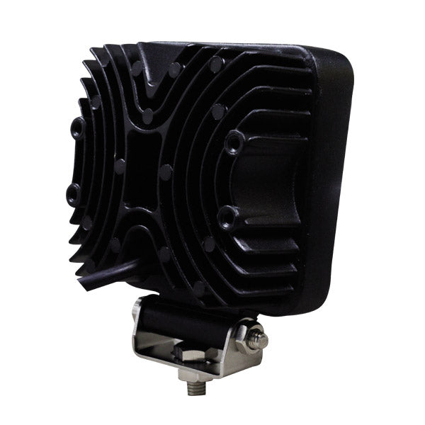 Quake LED Vehicle-Mounted Spotlight 4 Inch Work Light 27 Watt 30 Degree Spot Fracture Series - QFR203