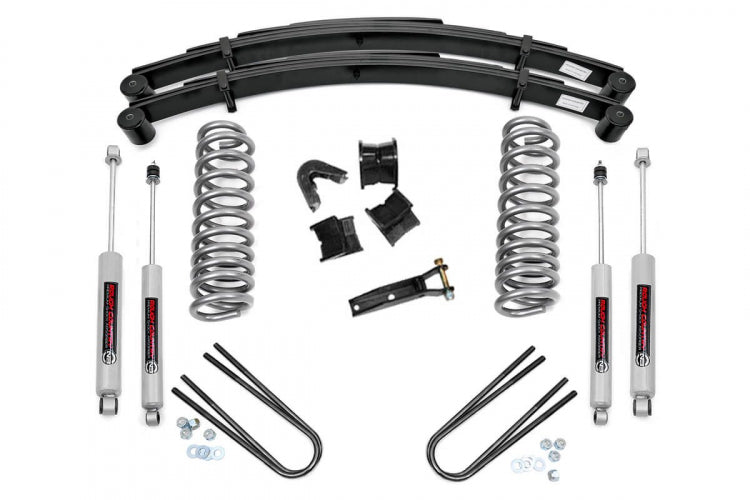 Rough Country Lift Kits 4 Inch Suspension Lift System 75-76 F-150 70-76 F-100 Rough Country - 500-70-76.20