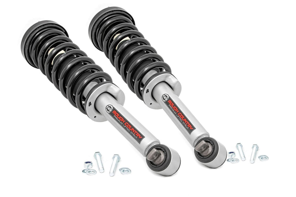 Rough Country Suspension Strut Ford 3.0 Inch Lifted N3 Struts Loaded 14-20 F-150 4WD Rough Country - 501059
