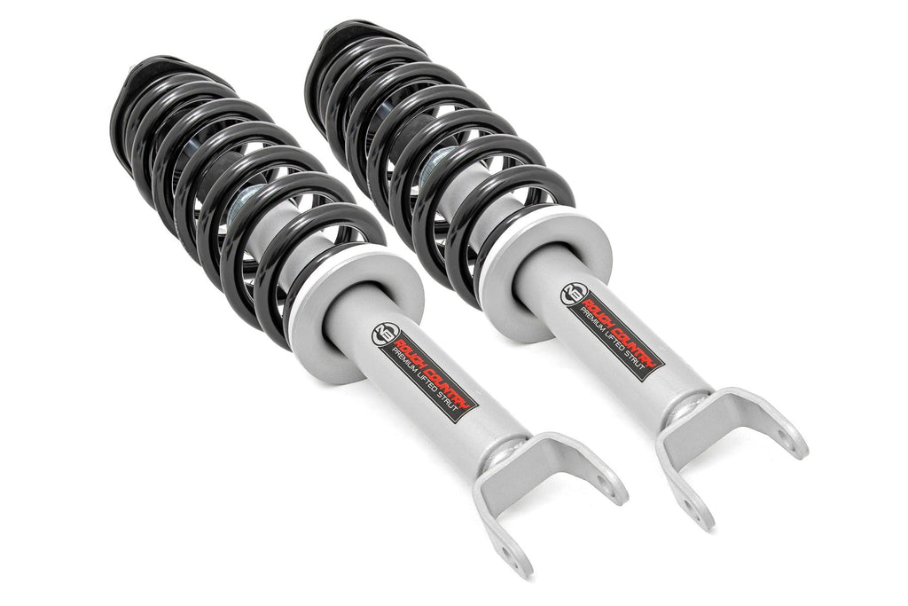 Rough Country Leveling Kit Dodge 3.0 Inch Lifted N3 Struts For 12-18 Ram 1500 4WD Rough Country - 501086