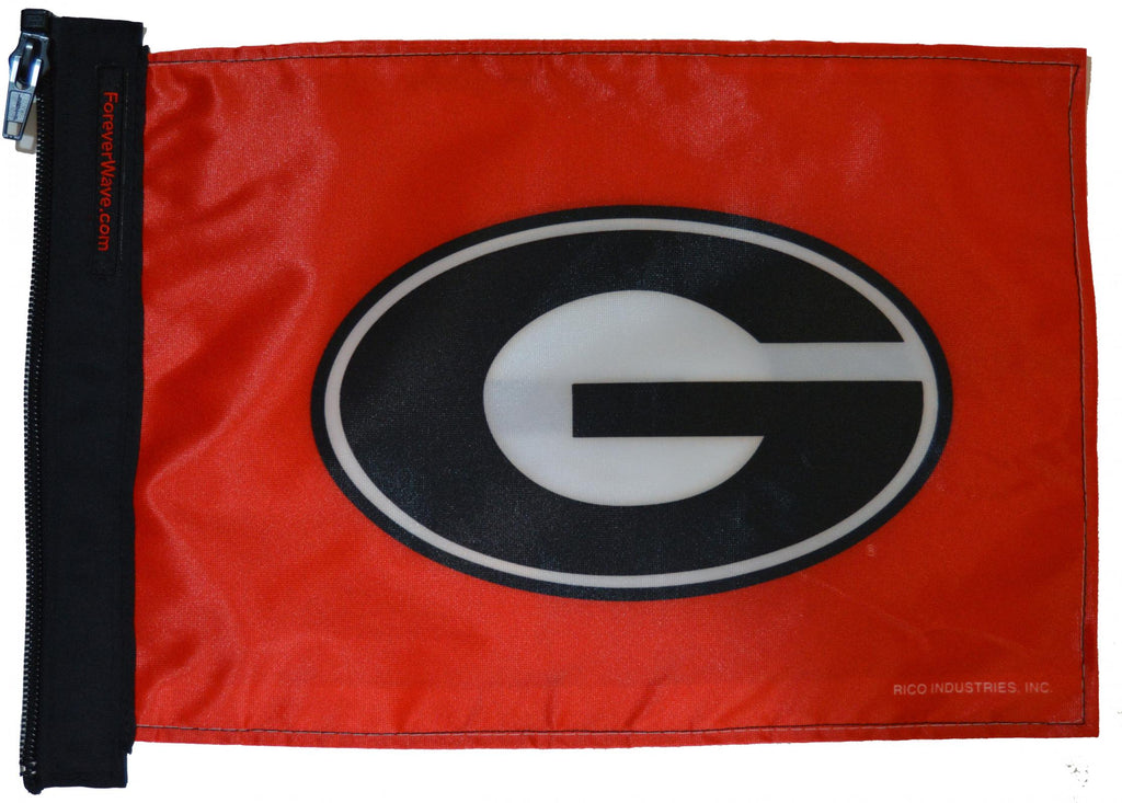 Forever Wave NCAA/College Car Flags Georgia Flag Forever Wave - 5012
