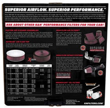 Load image into Gallery viewer, K&amp;N Engineering Air Filters - Direct Fit K&amp;N 14in Red Custom Air Cleaner Assembly - 5.125in ID x 14in OD x 2.75in H x 1.25in Drop Base