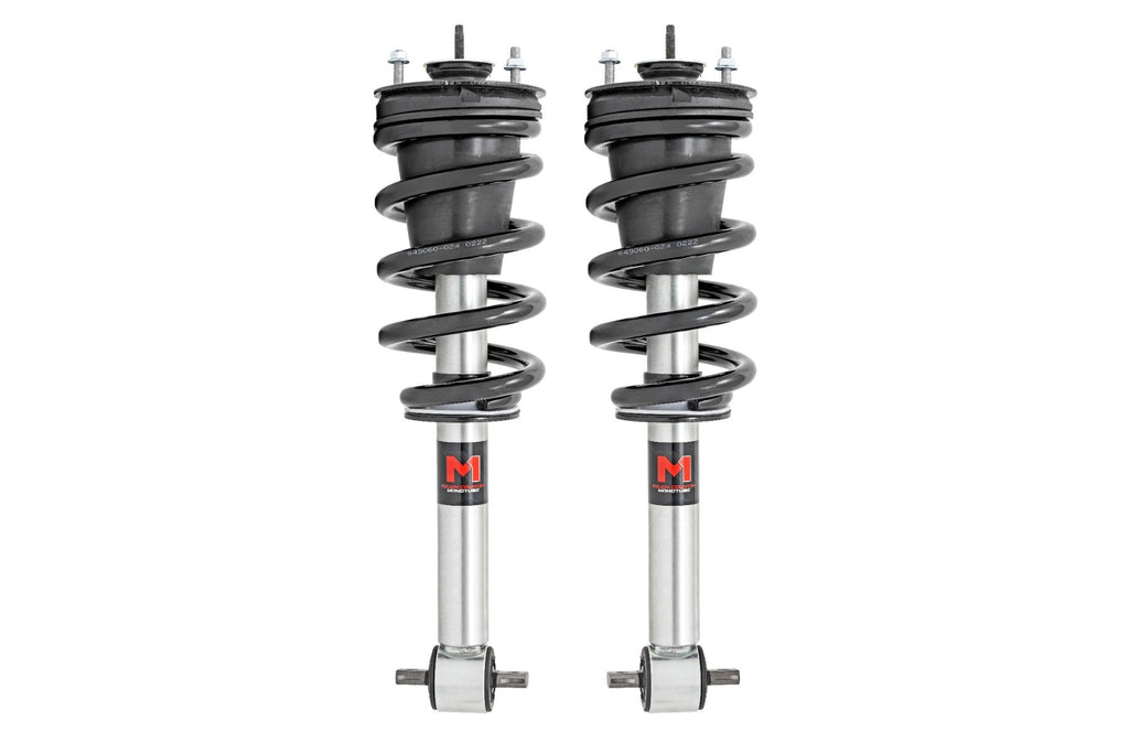 Rough Country Suspension Strut M1 Loaded Strut Pair 7 Inch Non Adjustable Chevy/GMC 1500 and SUV (14-18) Rough Country - 502060